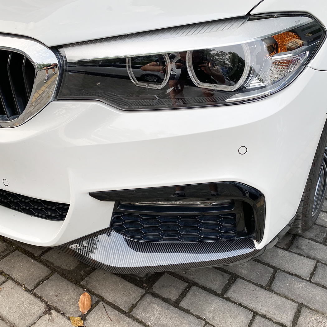 AMP-Z Front Side Splitter Sticker For BMW 5 Series G30 G31 Pre-Facelift 2017-2020