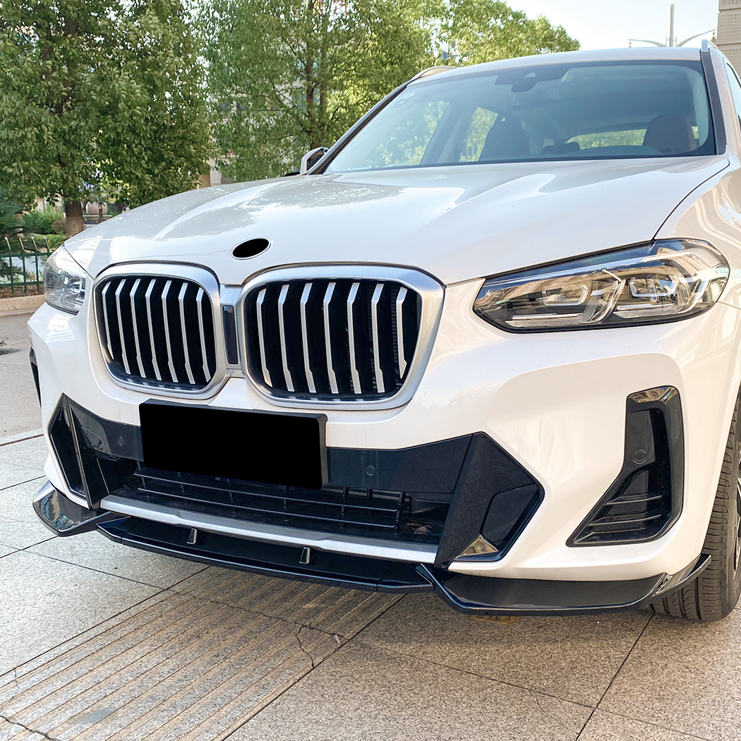 AMP-Z Front Bumper Lip Spiltter For BMW X3 G01 X4 G02 2022+