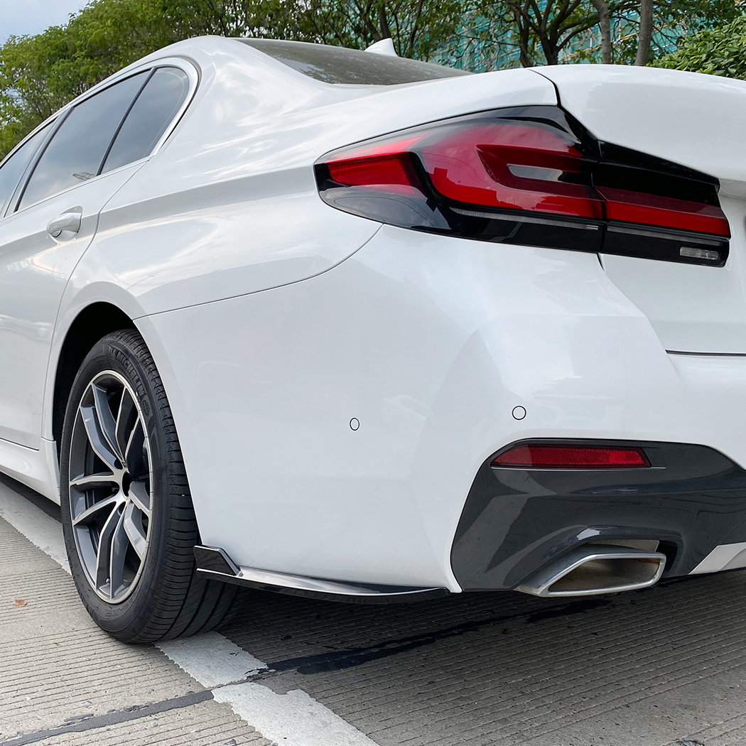 AMP-Z Rear Side Splitter Sticker For BMW 5 Series G30 M-Tech 2017-2023