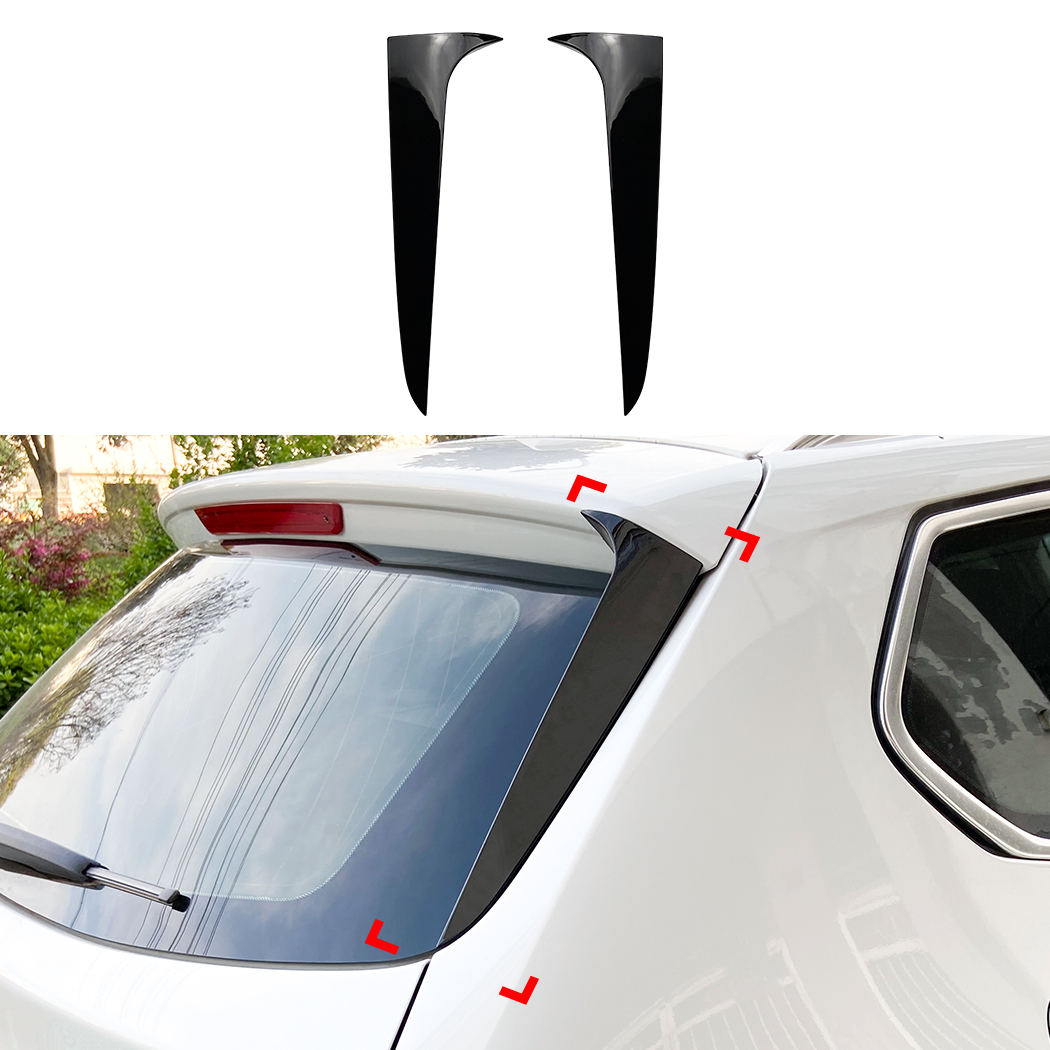 AMP-Z Rear Roof Wing Side Spoiler For BMW X3 F25 2011-2017