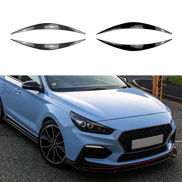 AMP-Z الحواجب الحواجب الجفون ملصق لـ Hyundai I30N MK3 2017-2019