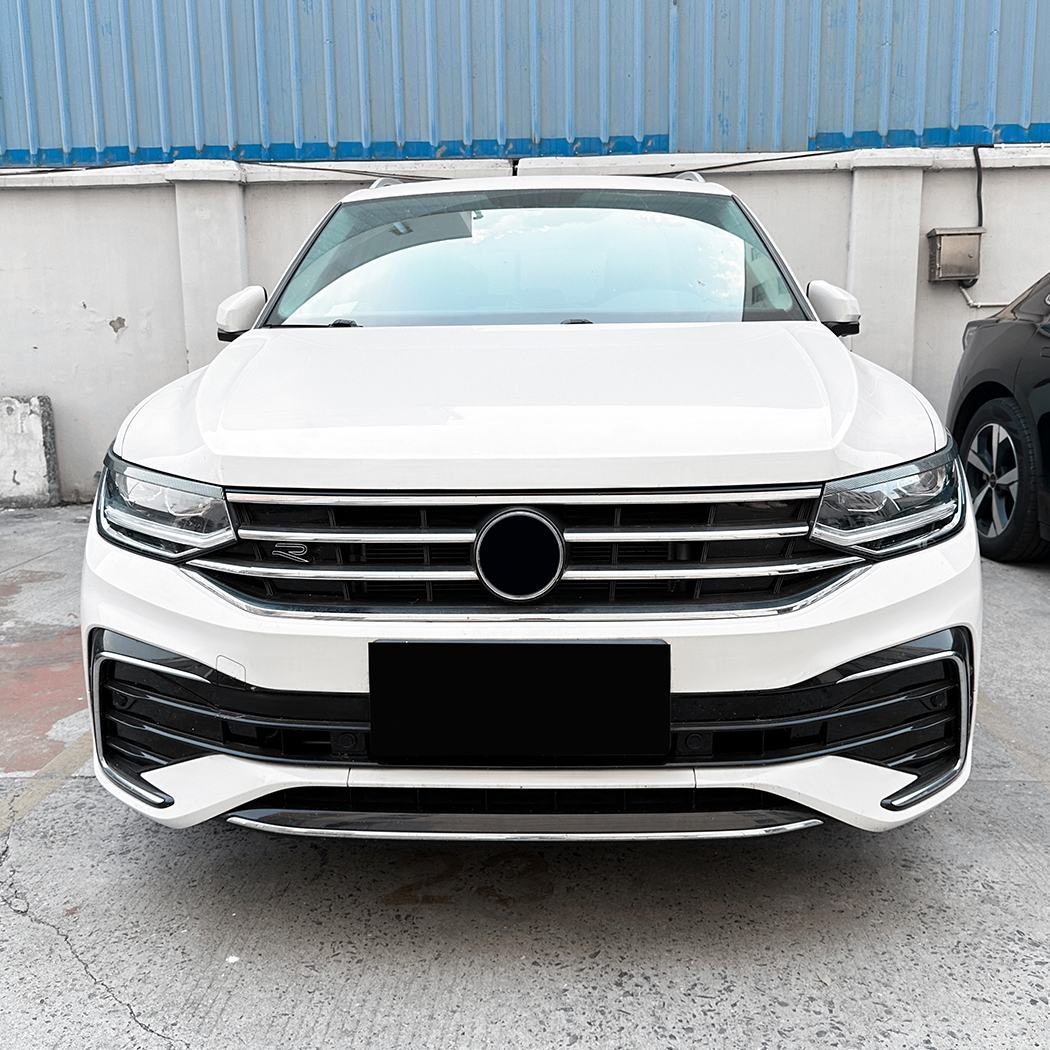 AMP-Z Headlight Eyebrows Eyelids Sticker For VW Volkswagen Tiguan MK2.5 2021-2023