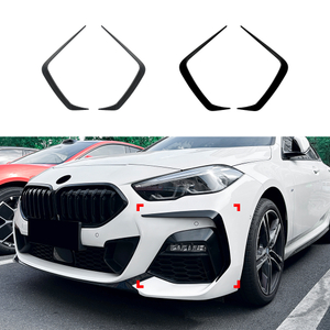 AMP-Z Front Bumper Fins Spoiler Canards For BMW 2 Series F44 M Sport 2020-2024