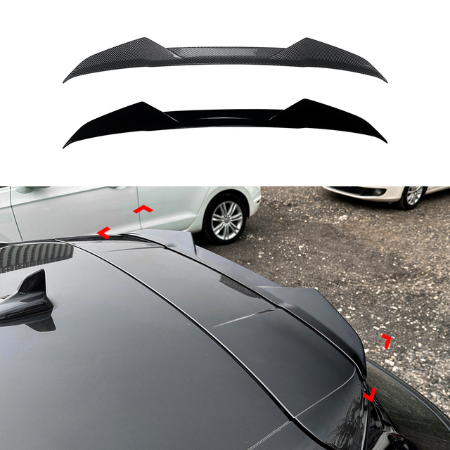 Spoiler da asa do telhado traseiro AMP-Z para Audi A4 B9 Avant SLINE 2017-2024