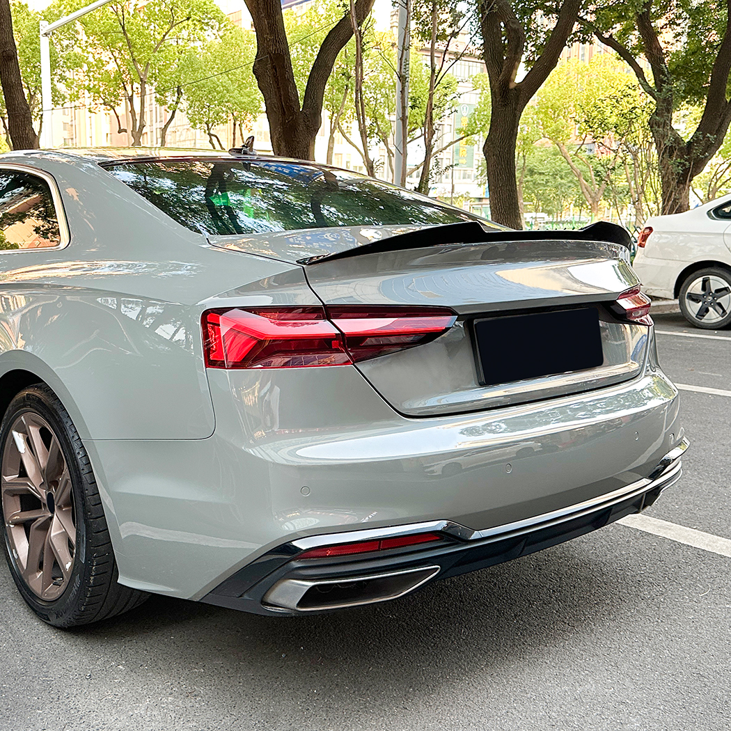 AMP-Z Rear Wing Spoiler For Audi A5 F5 Coupe 2-doors 2017-2024