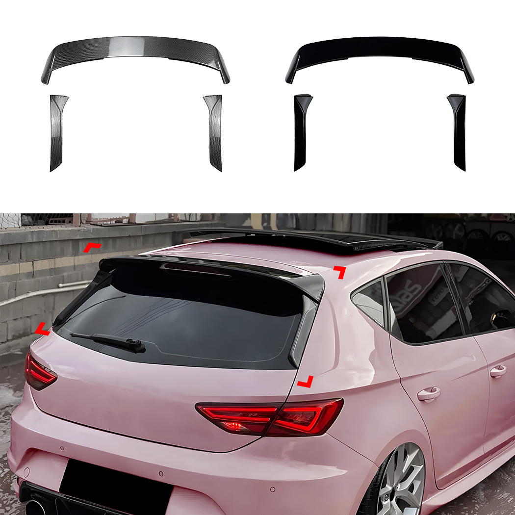 AMP-Z Rear Wing Spoiler For Seat Leon MK3 Standard 2013-2019