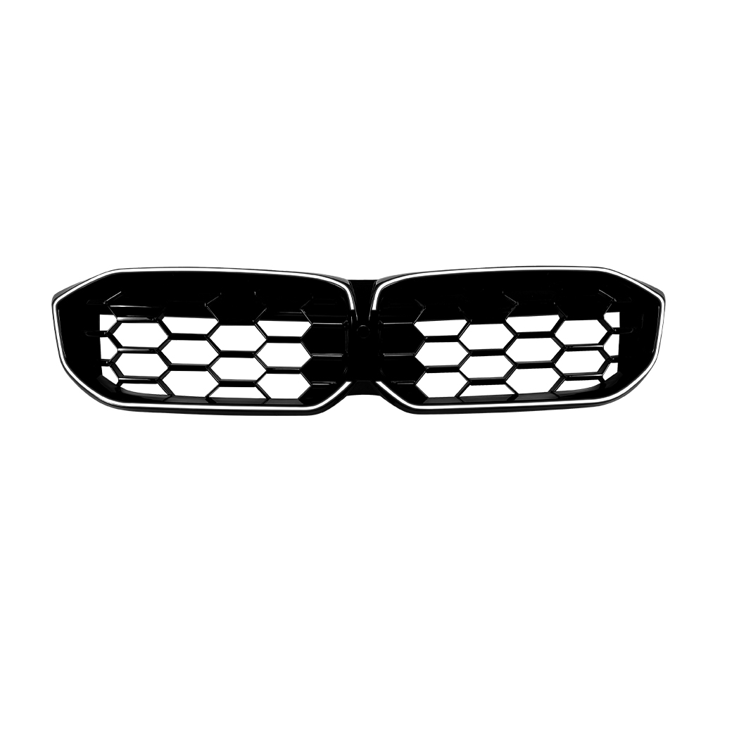 AMP-Z Front Bumper Grille Grill Silver For BMW 3 Series G20 G21 LCI 2023+