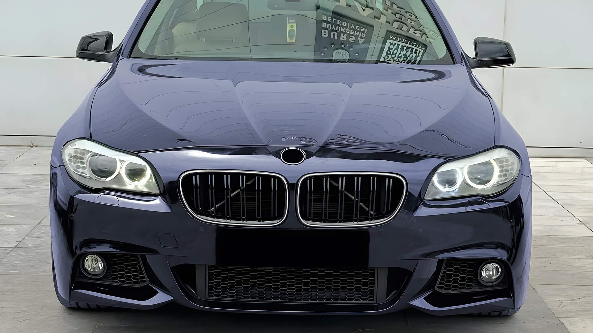 Extensions De Jupes Latérales Pour BMW Série 5 F10/F11 (2011-2017) - Plastique ABS Noir Brillant - Kit Aérodynamique