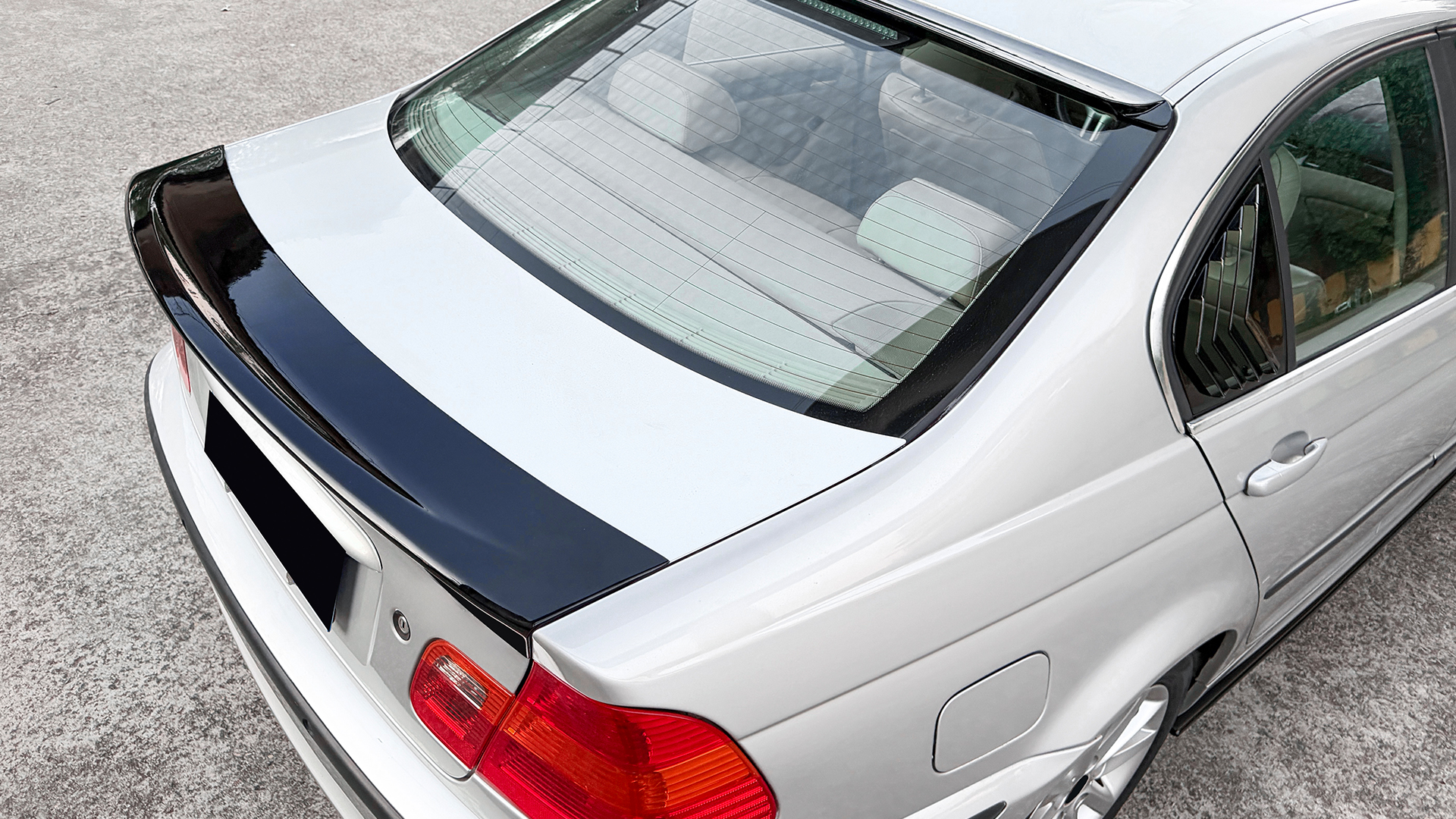Aler n Trasero Para BMW 3 Series E46 4 Puertas 1998 2004 Del Fabricante Aler n Trasero Para BMW 3 Series E46 4 Puertas 1998 2004 Del Fabricante