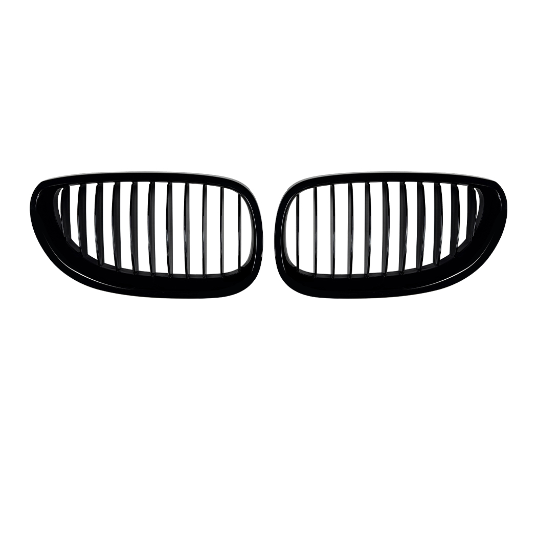 AMP-Z Front Bumper Grille Grill For BMW 5 Series E60 E61 2004-2010