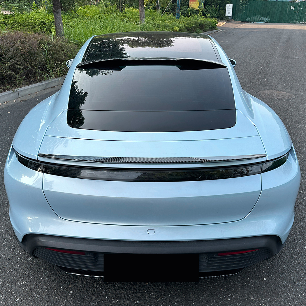 AMP-Z Rear Roof Wing Spoiler For Porsche Taycan 2019+