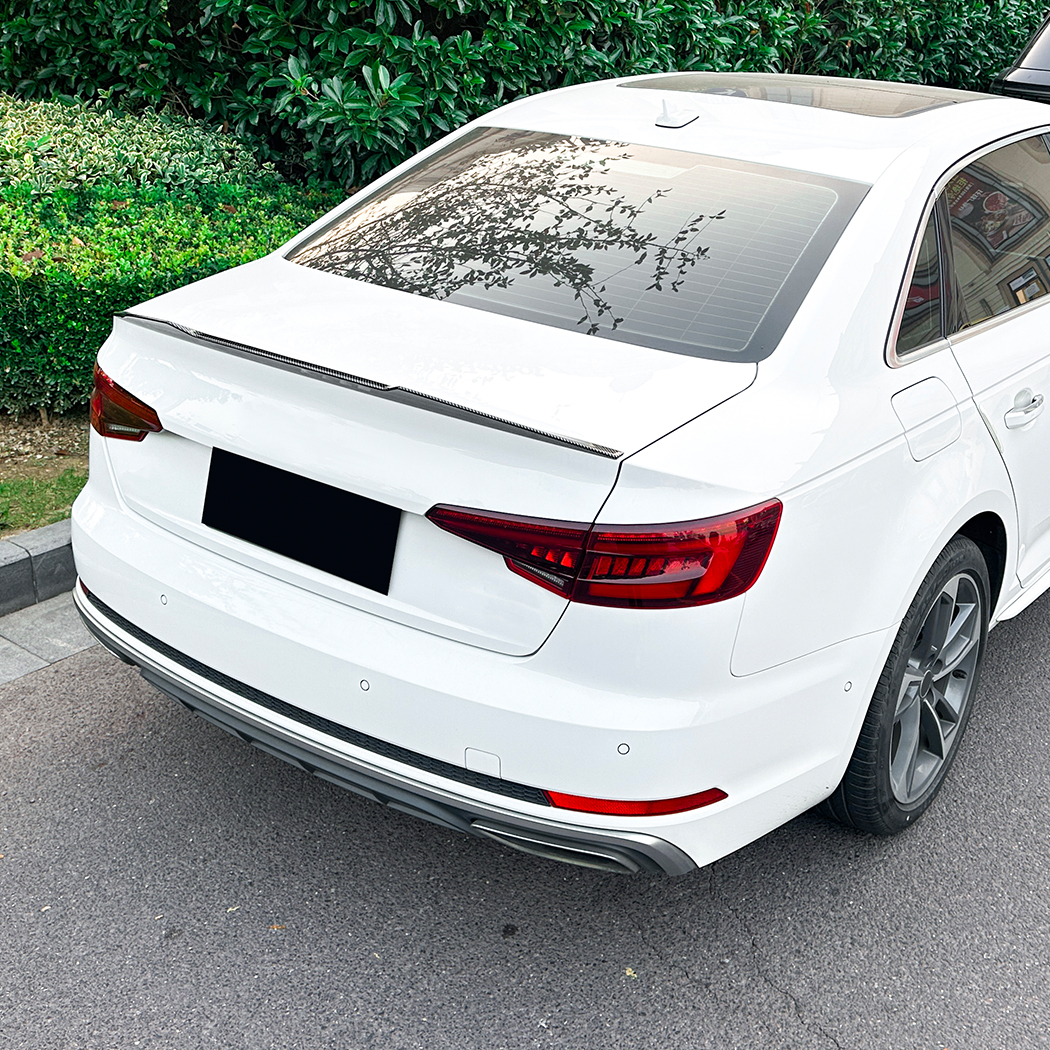 AMP-Z Rear Wing Spoiler For Audi A4 B9 2017-2024