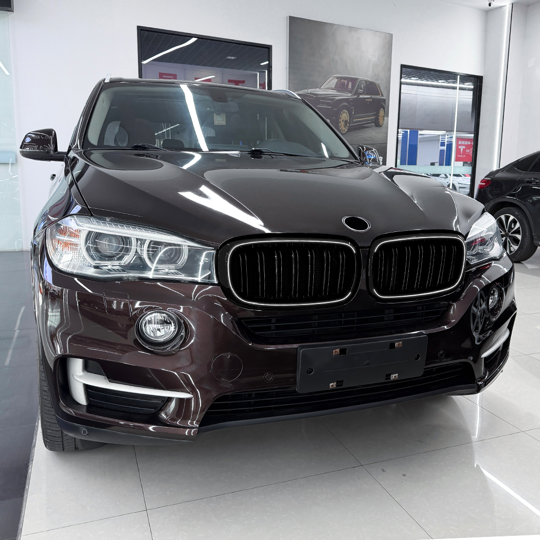 AMP-Z Front Bumper Grille Grill With Lights For BMW X5 X6 F15 F16 2014-2018