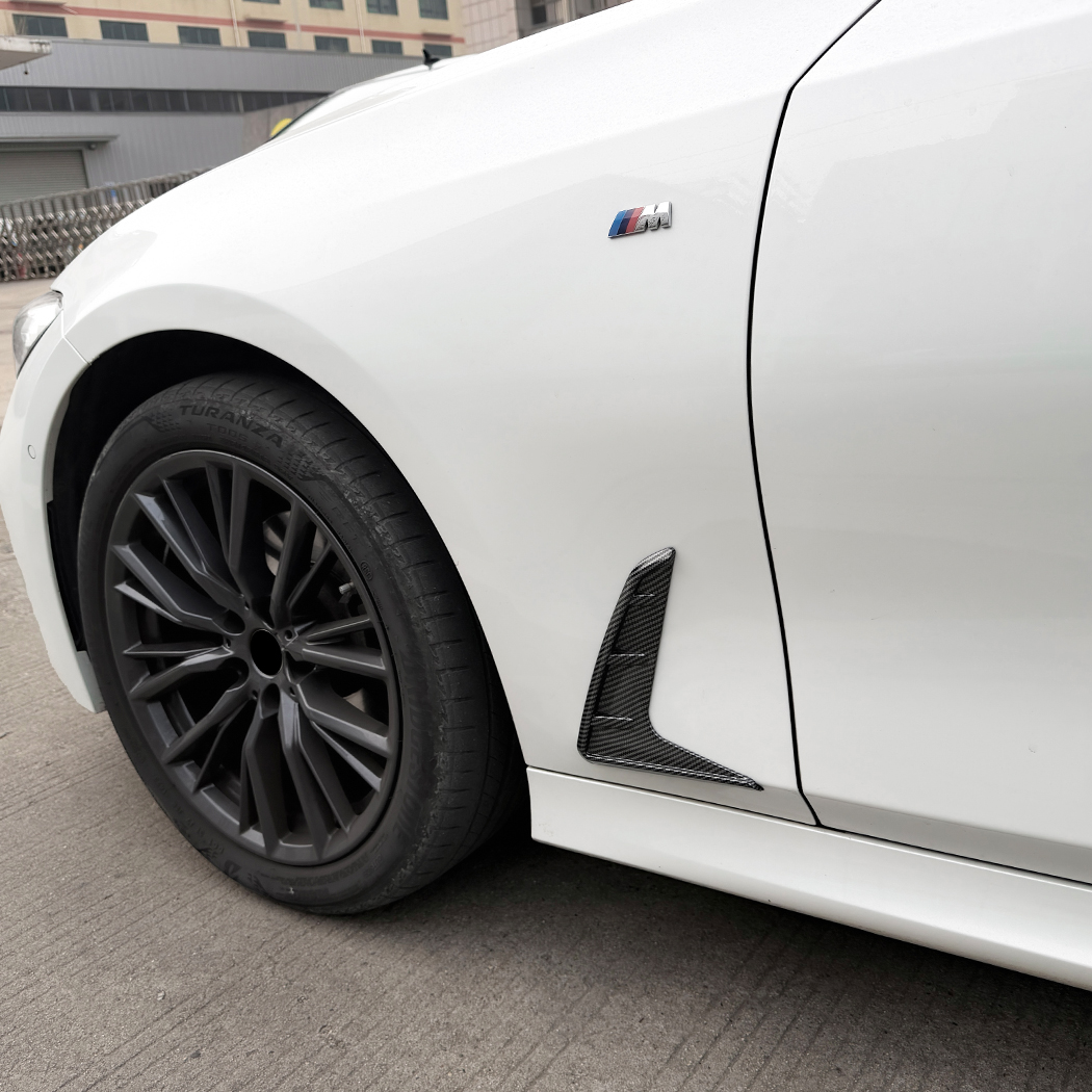 AMP-Z Fender Cover Trim Scoop Sticker For BMW 3 Series G20 G21 2019+