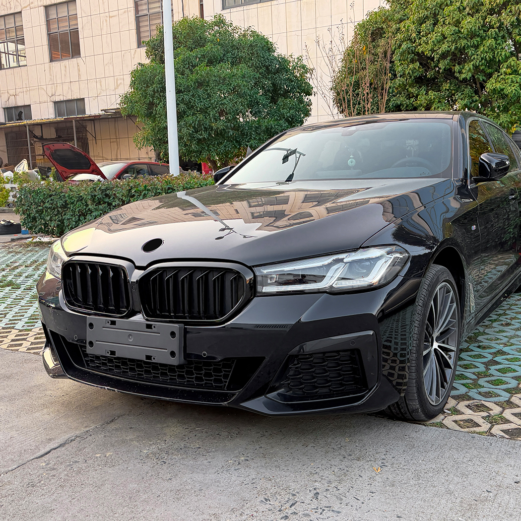 AMP-Z Front Bumper Grille Grill For BMW 5 Series G30 G31 Facelift 2021-2023