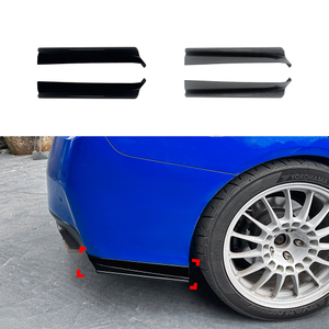 AMP-Z Rear Side Splitter Sticker For Subaru WRX STI VA 2015-2021