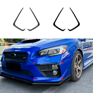 AMP-Z Front Bumper Fins Spoiler Canards For Subaru WRX STI VA Pre-facelift 2014-2016