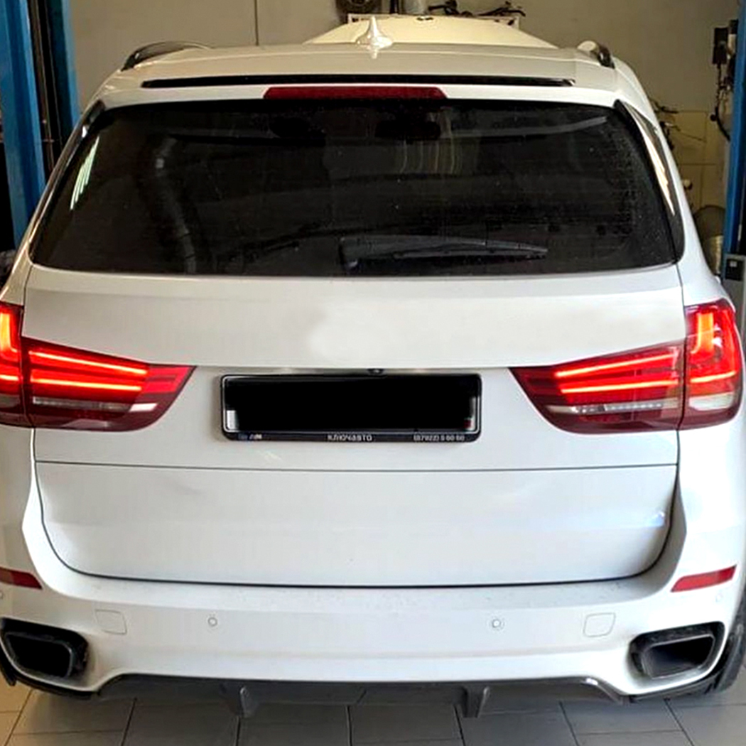 AMP-Z Rear Roof Wing Spoiler For BMW X5 F15 M Sport 2014-2018