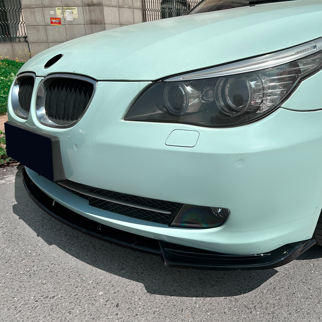 AMP-Z Front Bumper Lip Spiltter For BMW 5 Series E60 E61 2008-2010