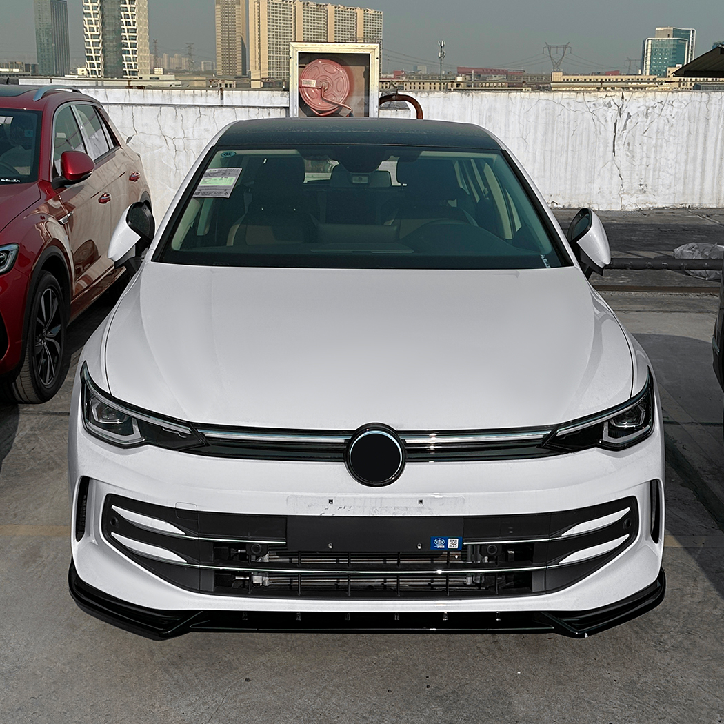 AMP-Z Front Bumper Lip Spiltter For VW Volkswagen Golf MK8 8.5 Standard 2024+