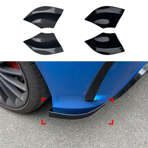 AMP-Z Rear Side Splitter Sticker For Mercedes Benz A Class W176 AMG Line 2013-2018