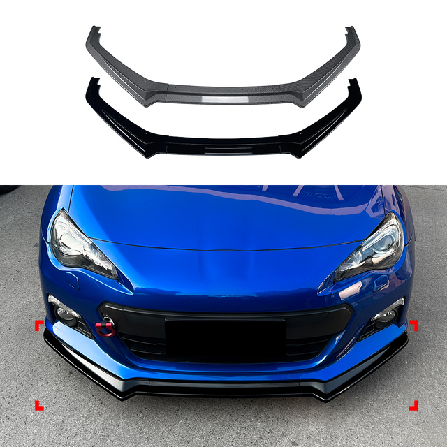 AMP-Z Front Bumper Lip Spiltter For Subaru BRZ ZC6 2012-2016
