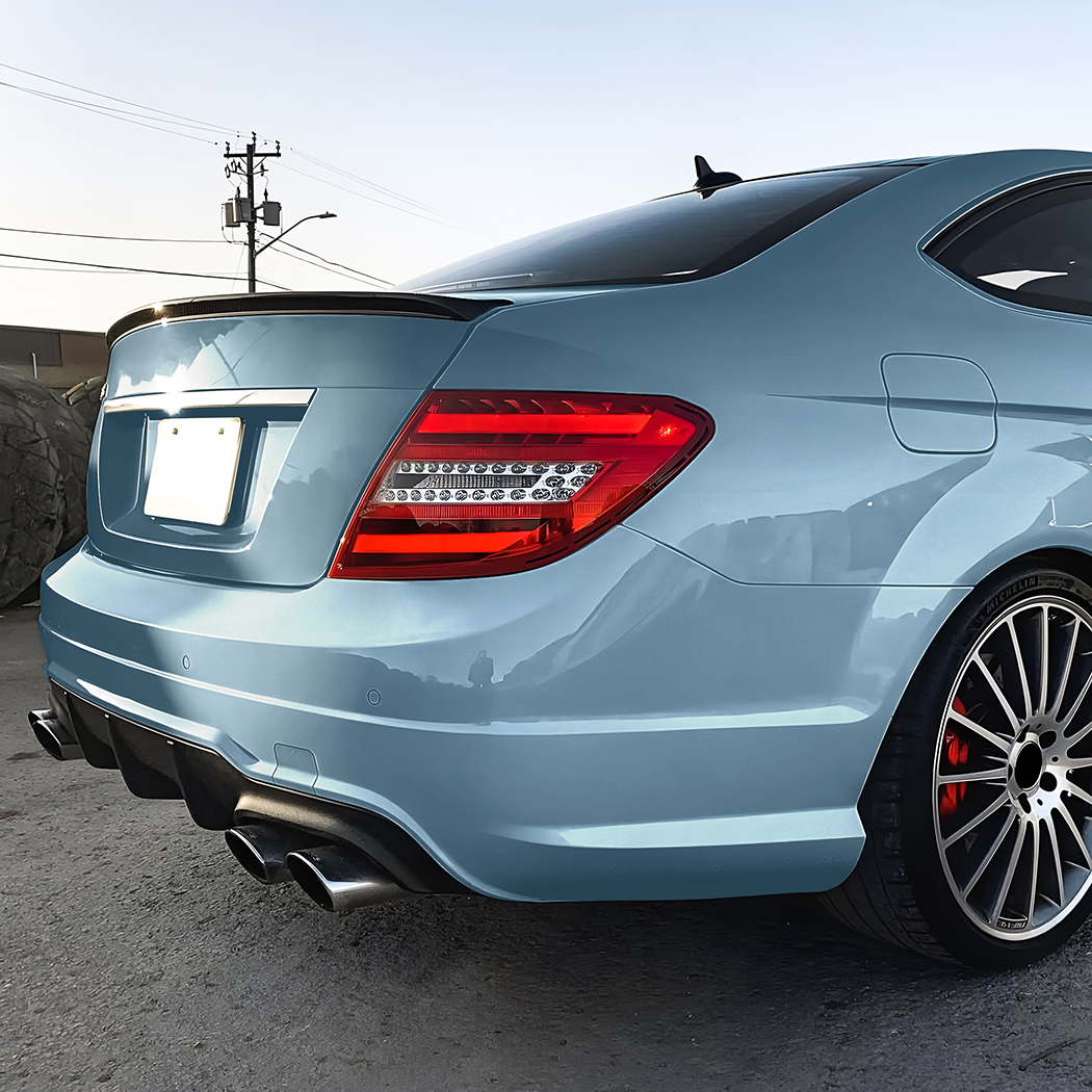 AMP-Z Rear Wing Spoiler For Mercedes Benz C Class C204 2011-2015