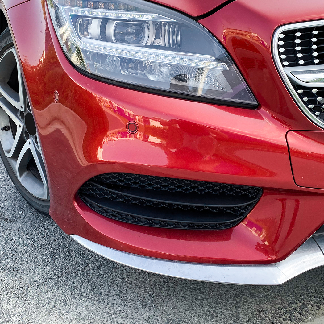 AMP-Z Front Bumper Grille Grill For Mercedes Benz CLS Class C218 X218 Facelift AMG-Line 2015-2017