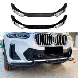 AMP-Z Front Bumper Lip Spiltter For BMW X3 G01 X4 G02 2022+
