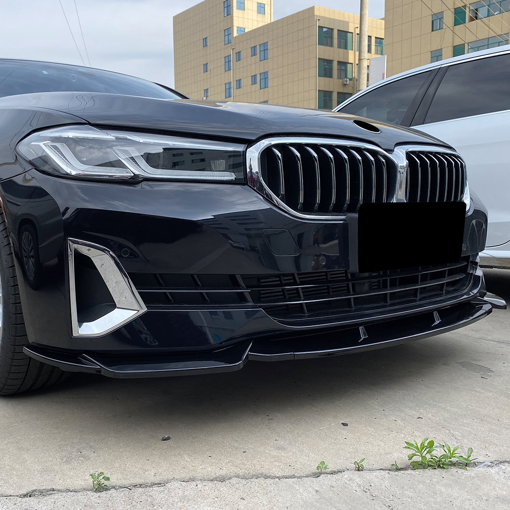 AMP-Z Front Bumper Lip Spiltter For BMW 5 Series G30 G31 LCI 2021-2023