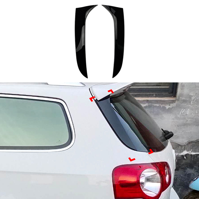 AMP-Z المفسد جانب جناح السقف الخلفي لـ VW Volkswagen Passat B6 المتغير 2006-2010