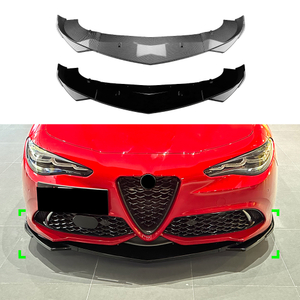 AMP-Z Front Bumper Lip Spiltter For Alfa Romeo Giulia 2015+