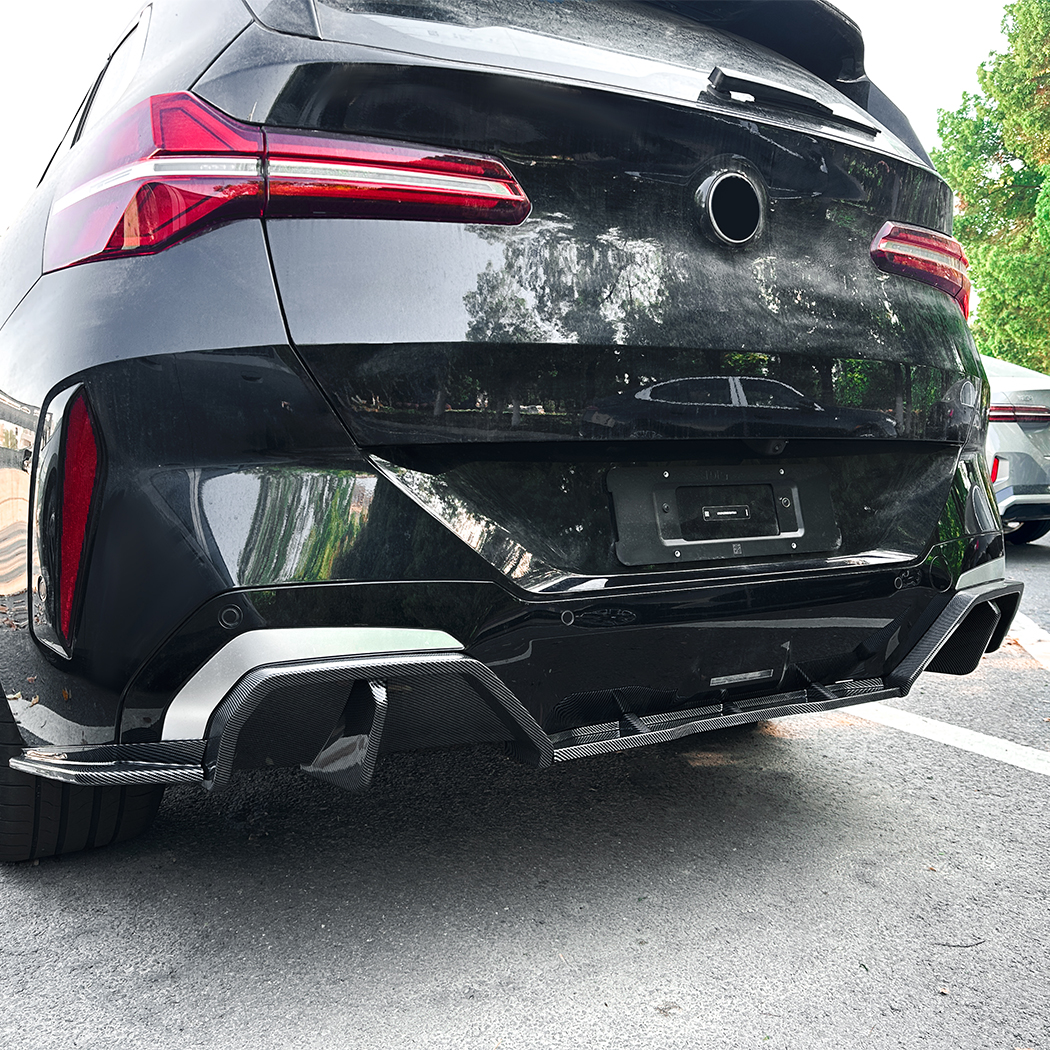 AMP-Z Rear Bumper Spoiler Lip For BMW X3 G45 M Sport 2025+