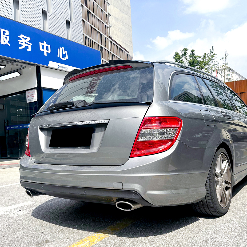 AMP-Z Rear Wing Spoiler For Mercedes Benz C Class S204 2008-2014
