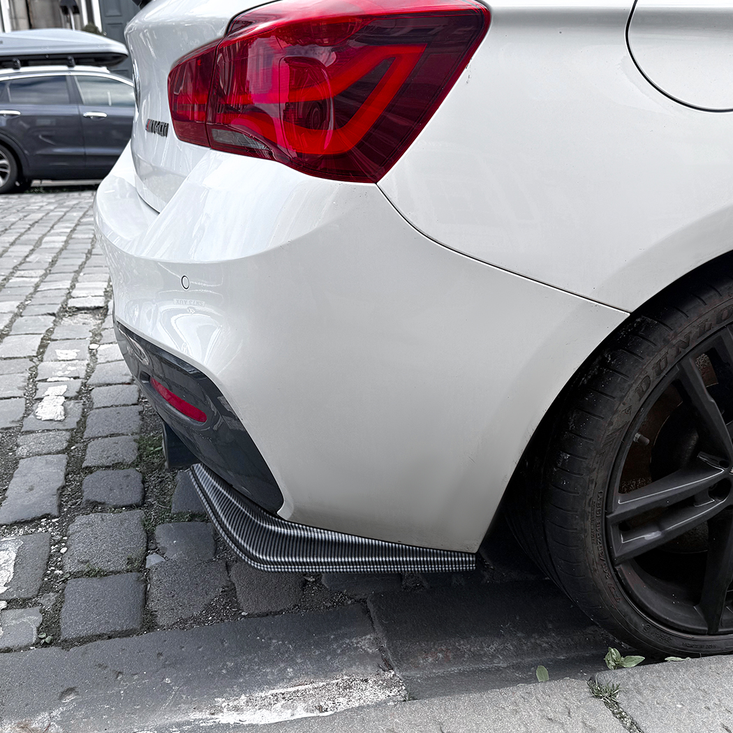 AMP-Z Front Side Splitter Sticker For BMW 1 Series F20 F21 LCI M Sport 2015-2019