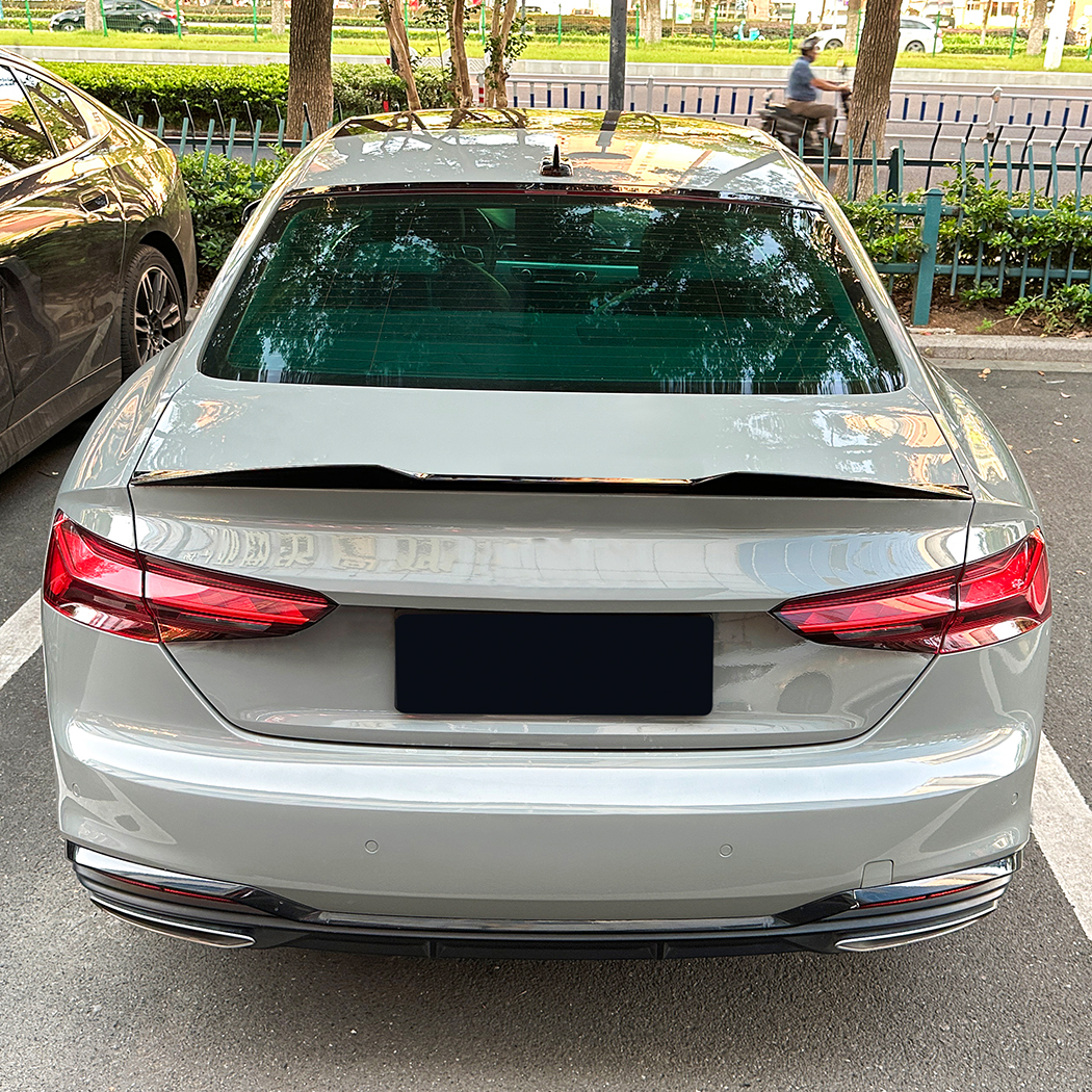 AMP-Z Rear Wing Spoiler For Audi A5 F5 Coupe 2-doors 2017-2024