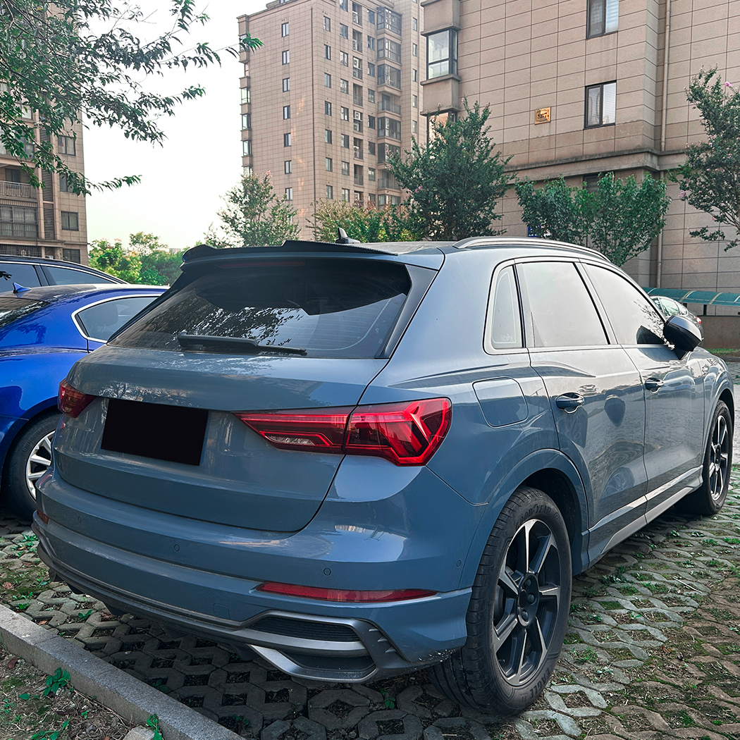 AMP-Z Rear Roof Wing Spoiler For Audi Q3 F3 SUV 2019+
