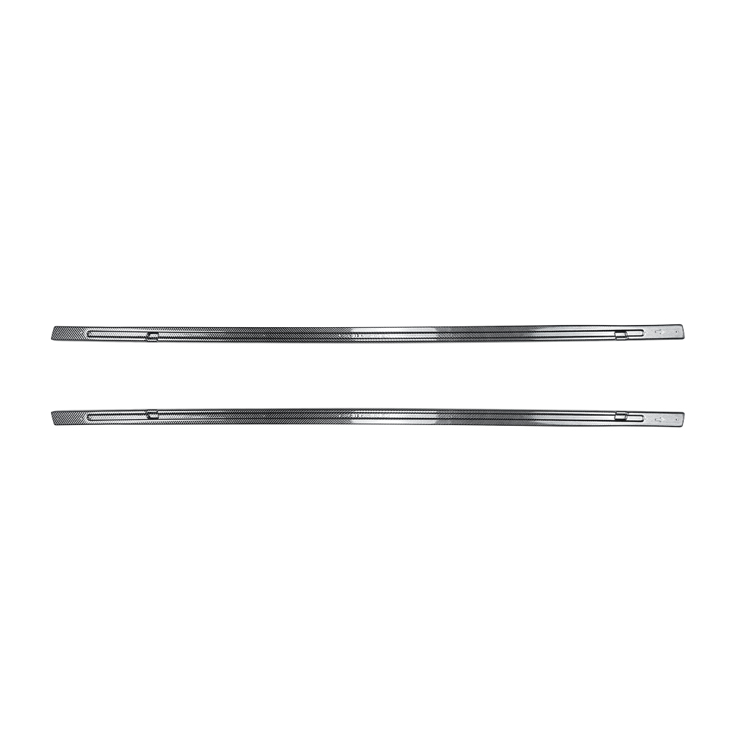 AMP-Z Side Skirt Rocker Panel Splitter Lip For VW Volkswagen Golf MK8 Rline GTI GTD 2020+