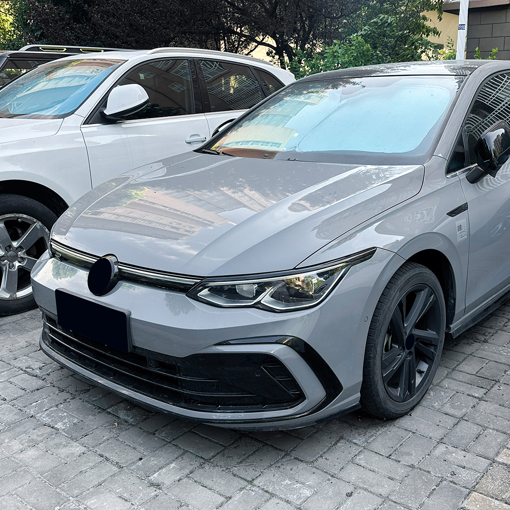AMP-Z Headlight Eyebrows Eyelids Sticker For VW Volkswagen Golf MK8 MK8.5 2020+