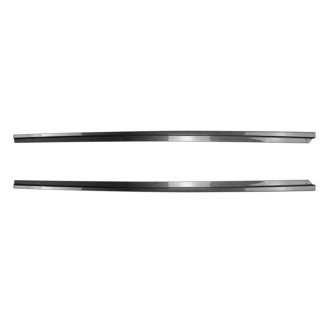 AMP-Z Side Skirt Rocker Panel Splitter Lip For VW Volkswagen Polo 6R 6C Standard 2009-2017