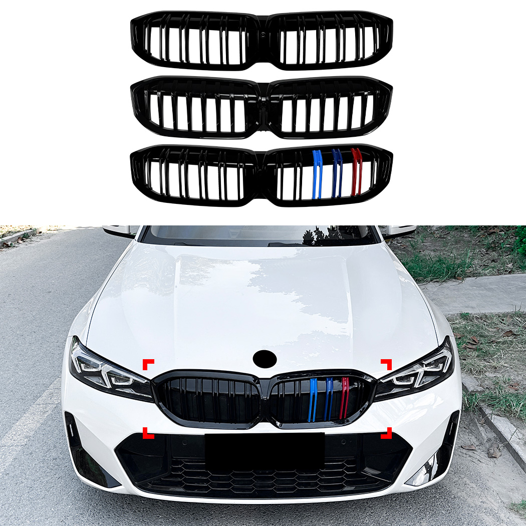 Front Bumper Grille Grill For BMW 3 Series G20 LCI 2023+
