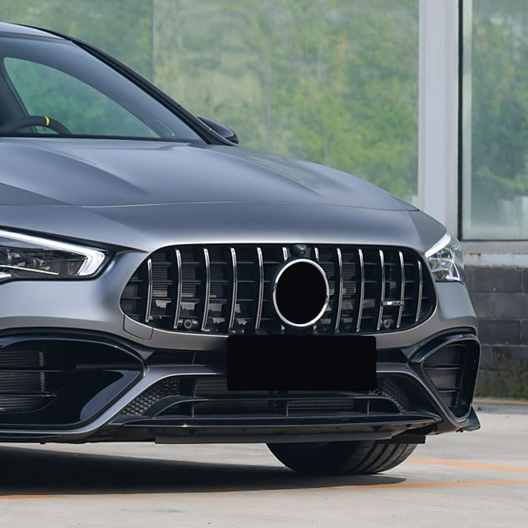 AMP-Z Front Bumper Grill For Mercedes Benz CLA Class C118 AMG Line 2020+