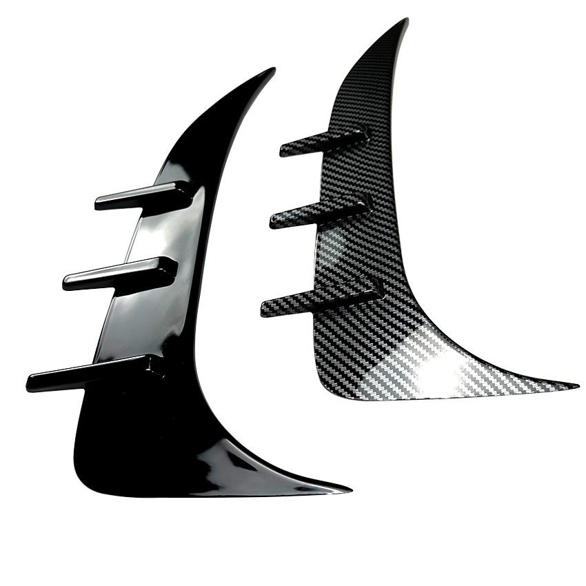 Rear Bumper Fins Spoiler Canards For BMW 2 Series F44 M Sport 2020+