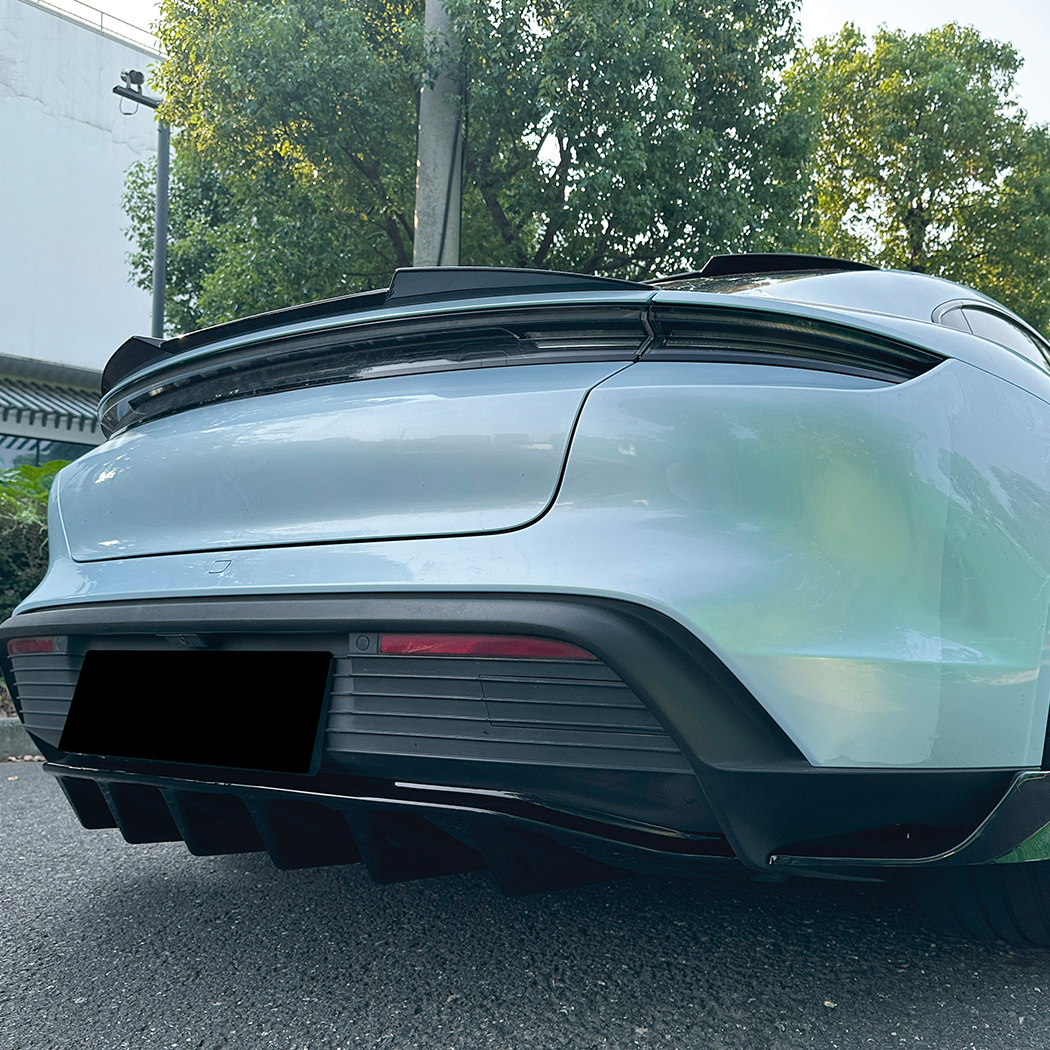 AMP-Z Rear Wing Spoiler For Porsche Taycan 2019+