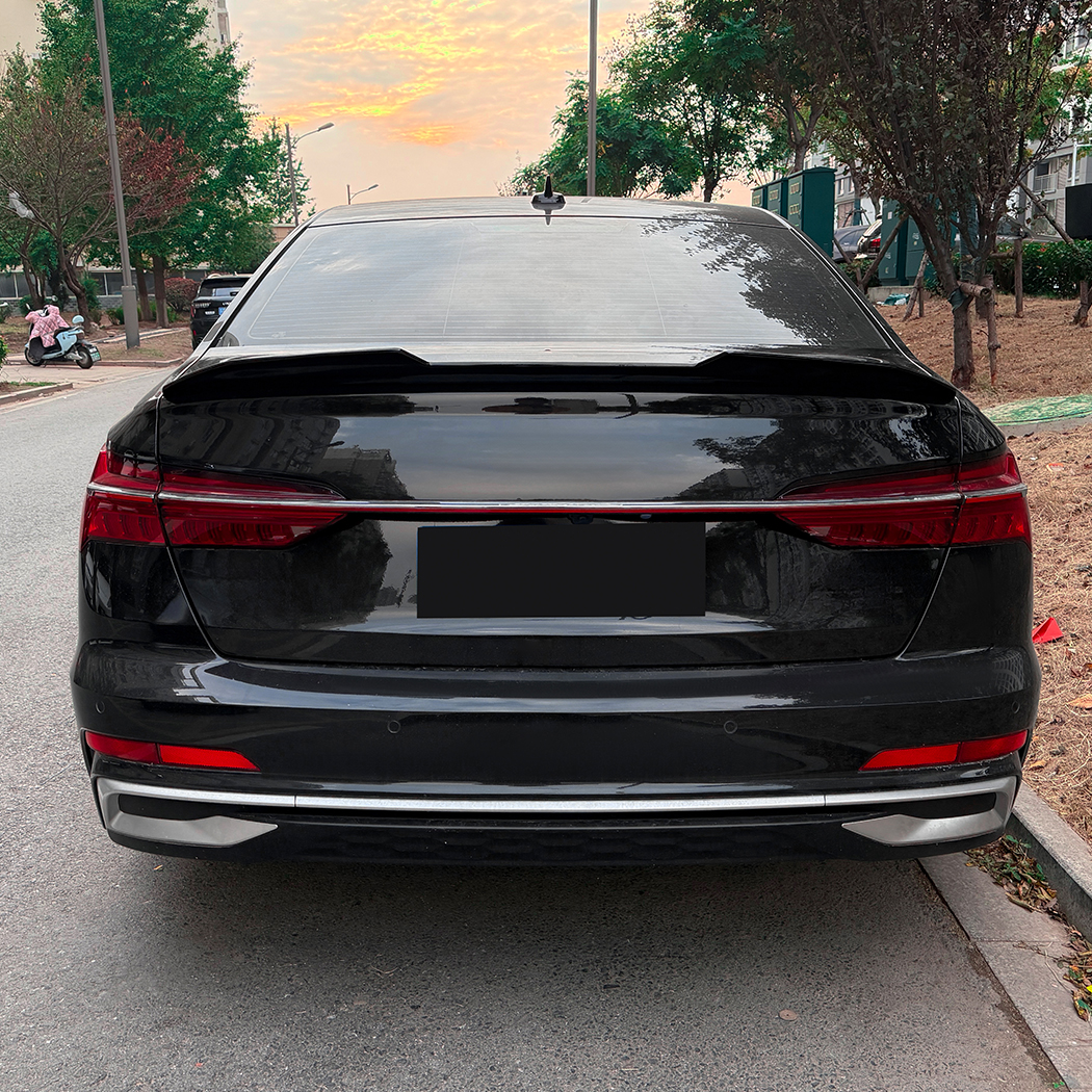 AMP-Z Rear Wing Spoiler For Audi A6 S6 C8 2018-2025
