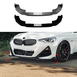 AMP-Z Front Bumper Lip Spiltter For BMW 2 Series G42 2022+