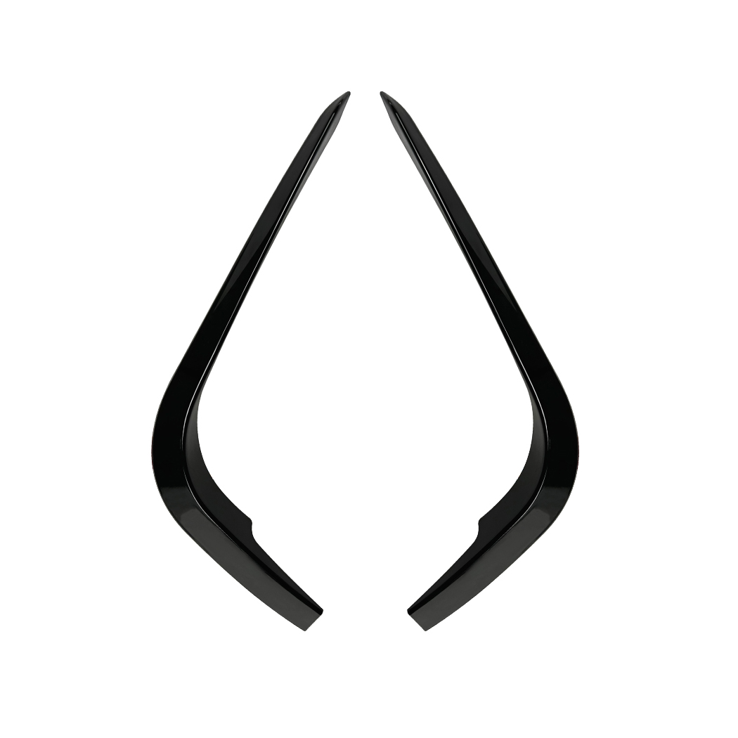 AMP-Z Front Bumper Fins Spoiler Canards For BMW 3 Series E90 Pre-facelift M-Tech 2005-2008