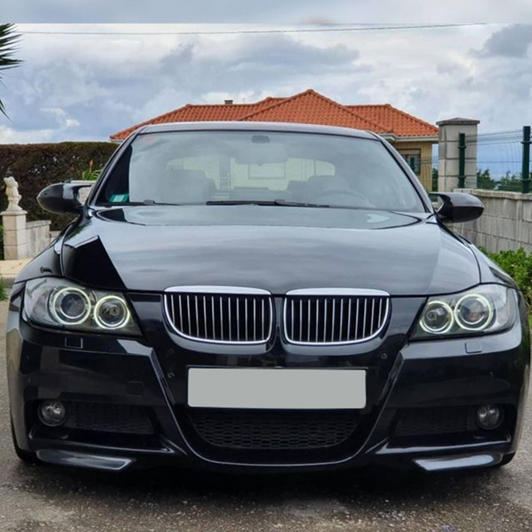 AMP-Z Front Side Splitter Sticker For BMW 3 Serise E90 M-Tech 2005-2008