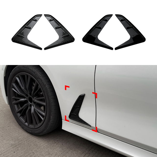 AMP-Z Fender Cover Trim Scoop Sticker For BMW 3 Series G20 G21 2019+