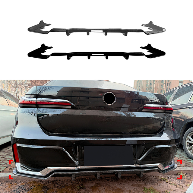 AMP-Z Rear Bumper Spoiler Lip For BMW 7 Series i7 M Sport 2023+